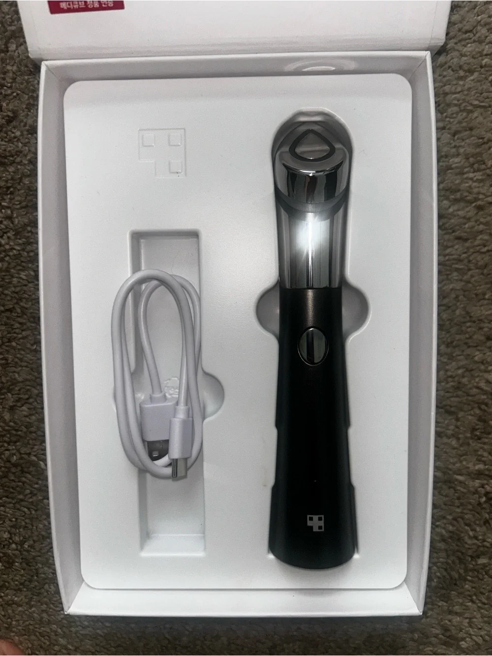 AGE-R Booster Facial Skincare Tool - Black